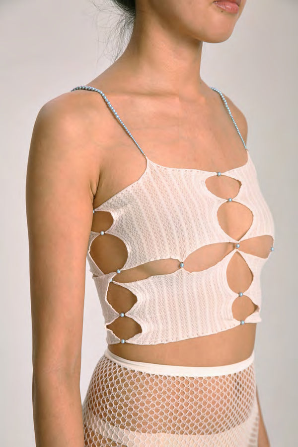 RUI SS21-R002 VAPOR Vest with central cut